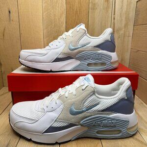 Nike Air Max Excee Women's Shoes CD5432-138 White/LT Armory Blue Sneakers 9.5